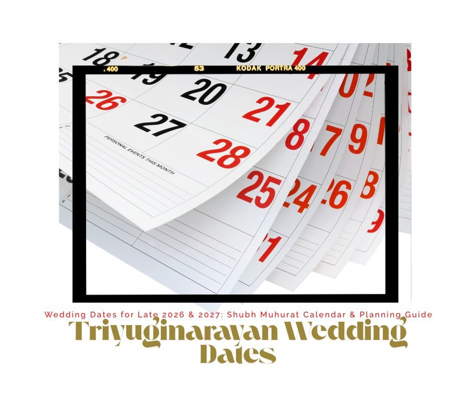 Triyuginarayan Temple Wedding Dates for Late 2026 & 2027: Shubh Muhurat Calendar & Planning Guide